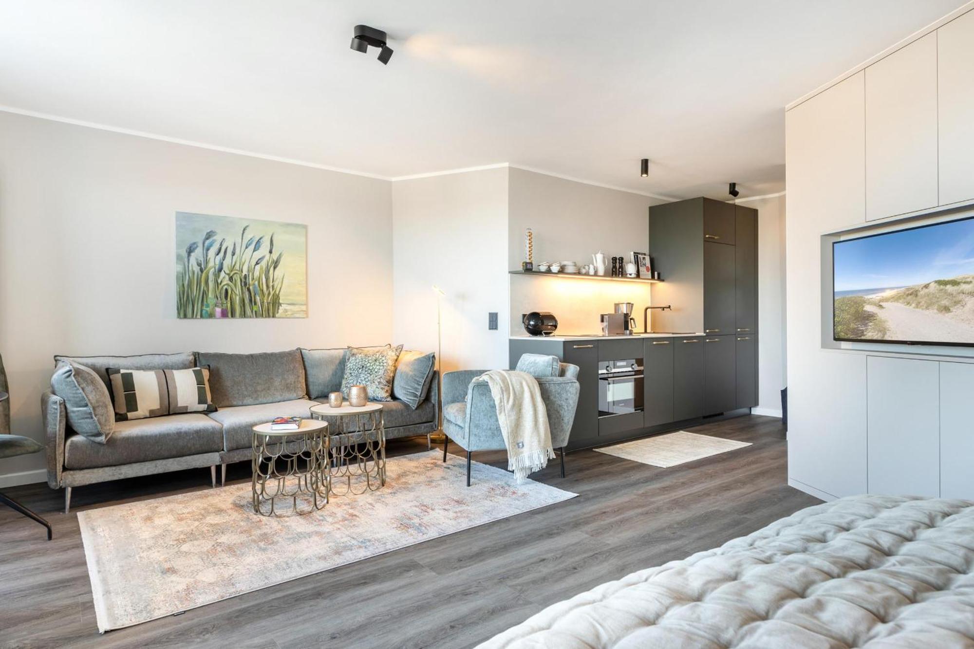 Neu! Ferienwohnung Sunset Loft Wohlfuehlatmospaehre Mit Weitblick In Westerland Sylt المظهر الخارجي الصورة