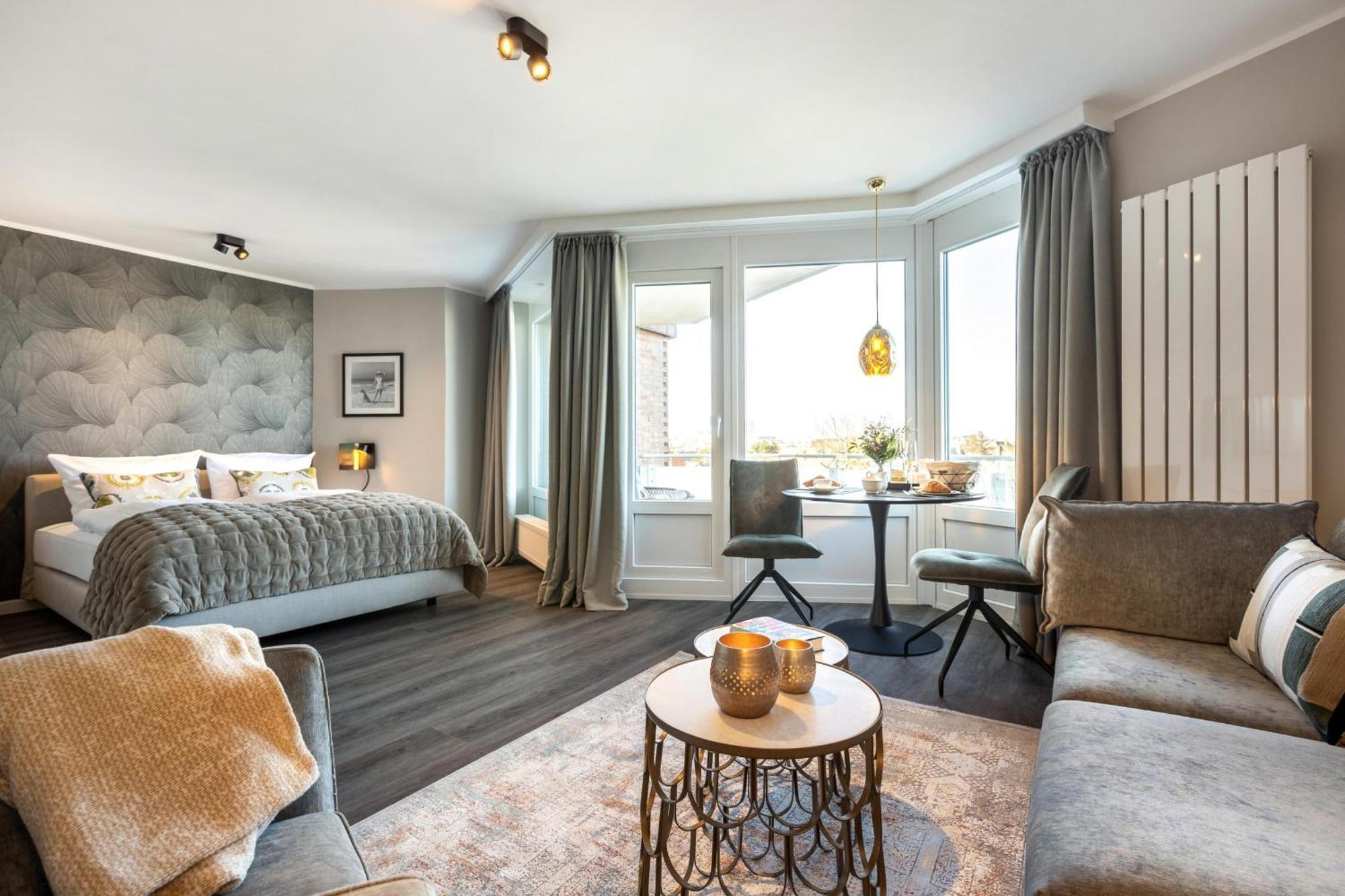 Neu! Ferienwohnung Sunset Loft Wohlfuehlatmospaehre Mit Weitblick In Westerland Sylt المظهر الخارجي الصورة