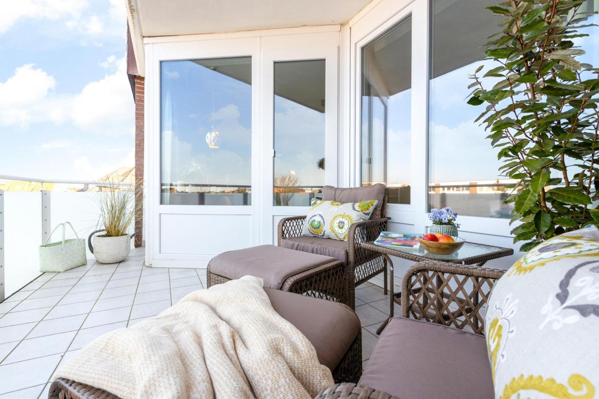 Neu! Ferienwohnung Sunset Loft Wohlfuehlatmospaehre Mit Weitblick In Westerland Sylt المظهر الخارجي الصورة